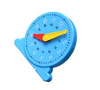 Zambuph Children Clock Toys Hour Second Cognition Colorful Clocks Teaching Aids Teacher Gear Learning Clock Model Adjustable Time