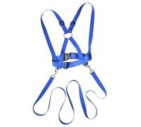 Zambuph Children Harness Travel Vest with Adjustable Features Makes Active Play Comfortable and Engaging for All Ages Walking Harness for Child Toddlers Kids Leash, Blue, 39.5cm to 63cm