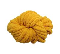 Zambuph Chunky Chenille Yarn for All Crafting Projects Including Scarves Hats Blankets and Cushions to Decorate Home Space Chunky Chenille Yarn for Hand Knitting Crocheting, Ginger, 20mm