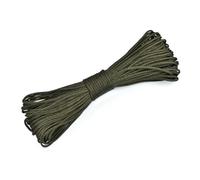 Zambuph Climbing Rope 9 Strands 31m Outdoor Parachute Cord Camping Portable Travel Paracord Pulling Belt Pet Collar Lanyard, Green