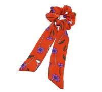 Zambuph Comfortable And Stylish Headbands For All Occasions - Stay Fashionable Effortlessly Polyester Small Fresh Long Hair Band, 142E flower red