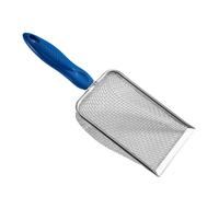 Zambuph Comfortable Handle Fast Sifting Cat Litter Scooper Essential For Efficient Kitten Litter Maintenance Pets Fine Mesh Sifter Scooper Is Also Choice For Families And Friends Who Have Cats.