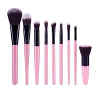 Zambuph Complete Look With Professional Makeup Brush Set - 9 Pcs Kit For Face And Cosmetic Longest Brush18.5cm/7.2inch Makeup Brush Set Professional Cosmetic