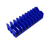 Zambuph Connectable Pliers Storage Rack Easy Access To Tools Anytime Each Slot Is Equipped Non Slip Rubber Base At Bottom, blue