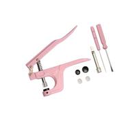 Zambuph Convenient Snap Fastener Pliers for Effortless Diaper Bibs Replacement and Repair T5 maintenance, Pink, 26x13.8x2.5cm