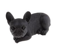 Zambuph Cute Face Expression Animal Figurine Statue Gift French Model Resin Dog Figurines Inspiring Kids Mind Kids Educational Nature Toys Dog Puppy Pet Figurine Model