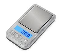 Zambuph Digital Scale Mini Weight High Precision Practical Electronics Weighs Portable Pocket Easy to carry Gold Diamond Grain, 200g/0.01g