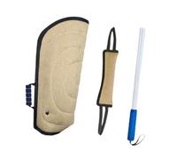 Zambuph Dog Bite Pillow Tug Toy Biting Tugging Toy Puppy Interactive Outdoor Training With Dog Bite Set Pet Supplies Can Trainers Bites And Is Choice For Primary Training Puppy