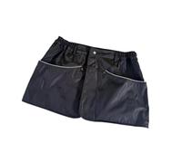 Zambuph Dog Training Apron Adjustable Waist Strap Practical Multi Pocket Pouch For Dog Training Essentials Apron With Multi Pockets Waist Strap, Black, M