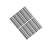 Zambuph Domestic Bird Hair Removal Stick Premium Rubber Replacement Plucking Tools Convenient 100 Piece Set Chicken And Duck Quail Plucker Fingers Domestic Bird Plucking Fingers, Black, 6x1x1cm