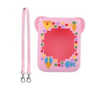 Zambuph Dress Up Bitzee Toy Custom-Fitted Silica Liquid Silicone Cover Bitzee Silica Transport Using Stylish For, Pink