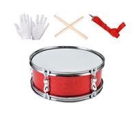 Zambuph Drum Sets Snare Drum Accessories Suited For Children To Drumming Skills While Making Fun Memories Music Drums Are Made Of Stainless Steel And PET Polyester Heads. Aluminum Alloy Edge Are Flat