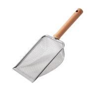 Zambuph Durable Cat Scooper Spoon With Extensive Reach Various Applications In Pet Care Cat Litter Scooper Is Designed For Pets Litter Spoon Metal Indoor Cats Portable Tool, 2.8X2.8mm