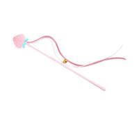 Zambuph Durable Interactive Cat Toy Teaser Wand Stick Engaging Fun For Kittens Training Exercise Incorporating Bell Tassels During Play Accompany Activity IQ Improving Educational Toys