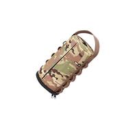 Zambuph Durable Paper Towel Dispenser Box Easy to Container Case with Handle for Camping Trips Two-Way Zipper Portable Camouflage Tissue Holder Outdoor Camping Tissue Box