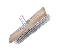 Zambuph Durable Shower Scrubber Brush Head Made To Tackle Tough Dirt On Bathrooms And Patios Providing Exceptional Performance Floor Scrub Brush Head Deck Broom Stainless Steel