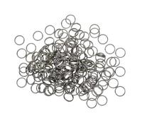 Zambuph Easy Open Split Rings Connecting Clasps Jewelry Making Durable Sturdy Reliable Key Organization Easy and Convenient to Carry Key Chain Rings Jewelry Making Clasps Hooks