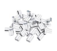 Zambuph Effective Aluminum Crimping Loop Sleeves with 100 Count Steel Wire Rope Accessories Offering Exceptional Value Steel Wire Rope Aluminum Crimping Loop Sleeve