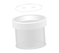 Zambuph Effective Floating Fish Hatching Box Divider Separation Box Acrylic For Baby Fish Easy Aquatic Observation Aquarium Hatchery Breeder Baby Incubator, Clear, 12x10cm