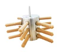 Zambuph Efficient Chicken Plucker Machine Farm Chicken Feathers Removal Stainless Steel Rubber Fingers Ensuring Stability And Sturdy.These Hair Puller Fingers Are Removable For Easy Installation
