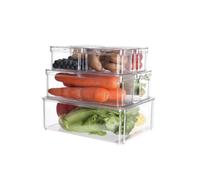 Zambuph Efficient Fridge Organization With Fruit Cleaning Containers