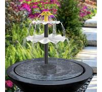 Zambuph Efficient Solar Fountain Pump Providing Landscapes Soul Through