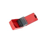 Zambuph Efficiently And Access Drill Bits With Professional Drill Bit Organizer And Empty Twist Bit Case Empty Twist Case Portable Sturdy Iron Index Box Professional, 25 Slots