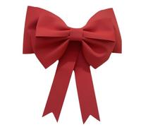 Zambuph Elegant Christmas Decorations With Orange Bow For Holiday Cheer Fiber Halloween Bows For Wreaths Fall Bows For Wreaths, red, 50cm