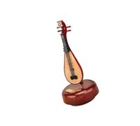 Zambuph Elegant Rotating Classical Music Boxes Birthday Gift New Year Beautiful and Timeless octave Model, Lute, 22x9.5cm