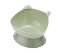 Zambuph Elevated Raised Pets Water Bowl Cats Supply Time Saving Cleaning Simple Structure For Happy Water Time Moments Elevated Raised Pets Bowl Cats Supply Puppy, green, 12.3x3.5cm10cm