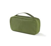 Zambuph Emergency Bag Outdoor Portable Empty Hiking Storage Pack Zipper Closure Oxford Cloth Reusable Pouch Classification Holder, Green