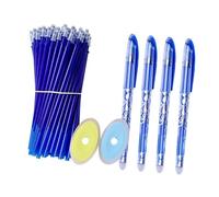 Zambuph Erasable Gel Pens 5mm Refills School Supplies Smooth Writing Home Office Erasable Gel Ink Pen Refills Suitable For Home 0.5mm Replacement Pens Writing