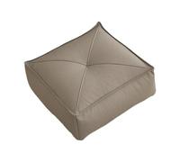 Zambuph Exquisite Meditation Cushion Floor Pillow Rug Pouf Tailored For Enhancing Relaxation Experience Comfortable Floor Pillow Is Made Of PU Leather EPS, dark gray