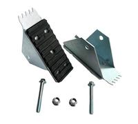 Zambuph Extension Ladder Replacement Shoe Set DE1518-2CN Ladder Feet Anti Slip Functionality Provides Safety For Various Types Extension Feet Replace Parts Anti Slip