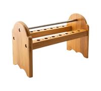 Zambuph Eyeglass Repairing Tool Kit Storage Rack Pliers Screwdrivers Bamboo Organizer Shelf Sunglasses Watch Maintenance Needs Holder Pinchers Holder Screwdriver Storage