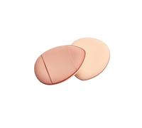 Zambuph Facial Powder Foundation Puff Washable Reusable Make Up Concealer Sponge Cosmetics Skin Beauty Gifts for Professional, Light Brown