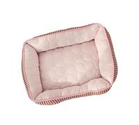 Zambuph for Ultimate Comfort And Style - Sofa Bed For Furry Friend Cloth Pet Supplies Pet Dog Bed Dog Sofa Cushion Mat, pink, S