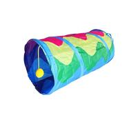 Zambuph Funny Cat Tunnel Tube Play Hideout Exercising Small Pets Including Kittens Small Animal Tunnel Tube Hideout. Foldable Does Not Up Much Space Collapsible Cat Kitten Fun Toy Bed