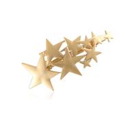 Zambuph Hair Pin Five-pointed Star Headwear Accessory Making Golden Fitting Accessories Fittings Manual Ornament Pretty, Mist Golden