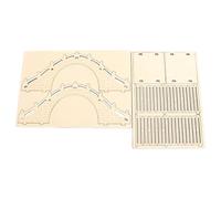 Zambuph Handmade Bridge Teaching Aids For Kids 3D Wooden Puzzle Building Set To Enrich Learning And Creativity Educational Toys 3D Wooden Puzzle Building Set Educational Physical Science Practical Toy