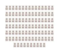 Zambuph Handmade Labels Tags Deluxe Package Durable Essential Cutting Edge Crafting Embellishment for Creative Minds Handmade Labels Tags DIY Crafts Clothing Garment, Cat with Love, 4x2cm