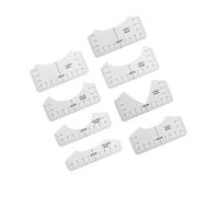Zambuph Handy T-Shirt Ruler Tool Alignment Craft Tool Guide 5PCS Accurate Centering for Flawless Designs Fashion DIY
