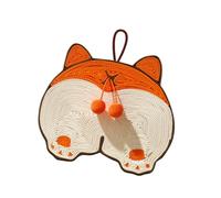 Zambuph Hanging Cat Scratching Mat Sisal Cat Scratch Pad Rug Doubles As Cute Sleeping Pad Securing Space Allowing Vertical Without Occupying Space Hanging Scratcher Mat Sisal Scratch, Corgi