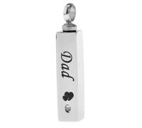 Zambuph Heart Print Casket Memorial Cremation Pendant Keepsake Pendant Cherished Memories With Always Wonderful Keepsakes And Memorials Remembrance Jewelry Creamtion Jewelry