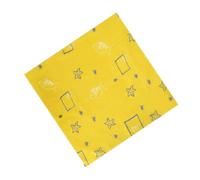 Zambuph Highchair Splat Mat Playmat Non-Slide Carpet Cartoon Washable Folding Polyester Waterproof Children Indoor Outdoor Pad, Yellow, 110 * 110cm