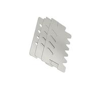 Zambuph Hiking Ultralight Backpacking Cooking Portable Wind Easy Maintenance Outdoor Cooking Camping Stoves Windshield Is Made Of Stainless Steel Camping Stoves Windshield Furnace Camp Windscreen