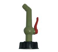 Zambuph IBC Tank Valve Tap Water Adapter 1000L 60mm Internal Coarse Teeth Durable and Long-Lasting, 25mm