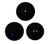 Zambuph Improved Training Experience With Yellow Dot Low Speed Rubber Balls Combination Of Sets Is Long-lasting, blue dot + single