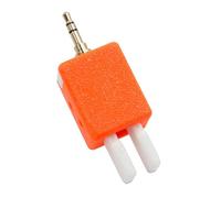 Zambuph Innovative Portable CW Key Double Automatic Key Sturdy Lightweight Adjustable Compatible For K5 K6 Mobile Station Adjustable Wear Resistant Lightweight Sturdy, Orange, 24x31x19 mm