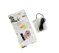 Zambuph Insulated Baby Feeding Bottle Warmer Infant s Milk Warm Anywhere Water Travel, Zebra and Cat